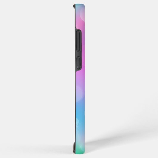 Rainbow Blue en Pink Bokeh Samsung Galaxy Hoesje (Rechterkant)