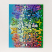 Rainbow Bluebonnets Jigsee Puzzle Legpuzzel (Verticaal)