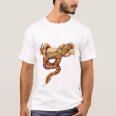 Rainbow Boa Constrictor T Shirt (Voorkant)