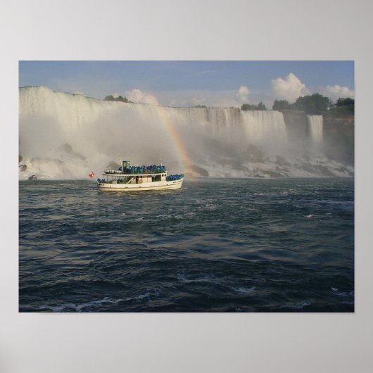 Rainbow Boat Ride Amerikaanse Herfsten Poster (Voorkant)