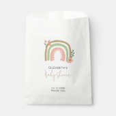 Rainbow Boho Baby shower Earth Schattige Bedankzakje (Voorkant)