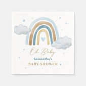 Rainbow Boho Baby shower servetten (Voorkant)