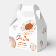 Rainbow Boho hier komt het Son Baby shower