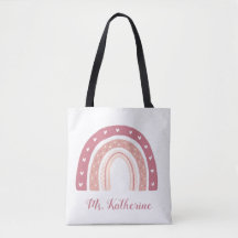 Rainbow Boho Pastel Pink Teacher's Gift