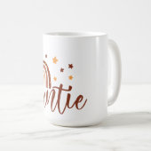 Rainbow Boho Terracotta Auntie Coffee Mok (Voorkant rechts)