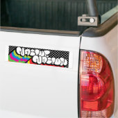 Rainbow Bomb Bumpersticker (Op Truck)