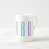 RAINBOW Bone China Mok (Voorkant rechts)