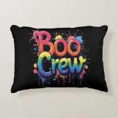Rainbow BOO CREW Accent Kussen (Voorkant)