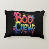 Rainbow BOO CREW Accent Kussen (Achterkant)