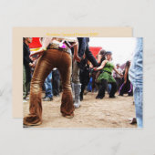 Rainbow Boogie-Briefkaart Briefkaart (Voorkant / Achterkant)