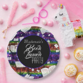 Rainbow Book lanceringsfeest Papieren Bordje (Feest)