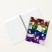 Rainbow Books Achtergrond Notitieboek (Binnen)
