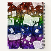 Rainbow Books Achtergrond Notitieboek (Achterkant)