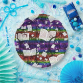 Rainbow Books Achtergrond Papieren Bordje (Feest)