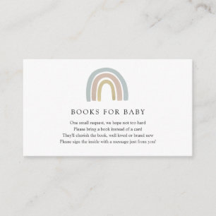 Rainbow Books voor Baby insert kaart