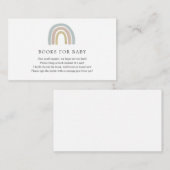 Rainbow Books voor Baby insert kaart (Voorkant / Achterkant)