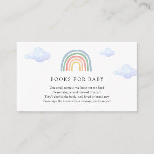 Rainbow Books voor Baby insert kaart