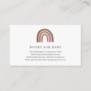 Rainbow Books voor Baby insert kaart