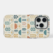 Rainbow Botanical Minimalist iPhone Hoesje (Achterkant horizontaal)