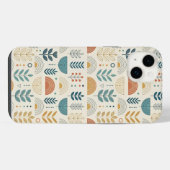 Rainbow Botanical Minimalist iPhone Hoesje (Achterkant horizontaal)