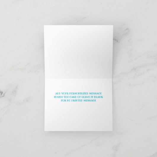 Rainbow Bounce House Birthday Bedankkaart (Binnen)