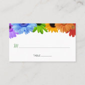 Rainbow Bouquet-Plaatskaart Plaatskaartje (Achterkant)