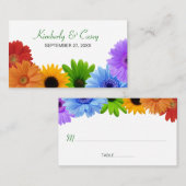 Rainbow Bouquet-Plaatskaart Plaatskaartje (Voorkant / Achterkant)