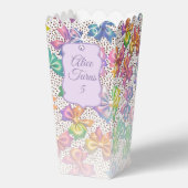 Rainbow Bow Party  Bedankdoosjes (Voorkant)