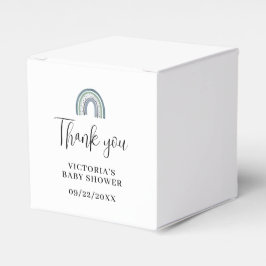 Rainbow Boy-Baby shower Bedankdoosjes