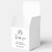 Rainbow Boy-Baby shower Bedankdoosjes (Geopend)