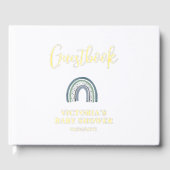 Rainbow Boy-Baby shower Gastenboek (Voorkant)