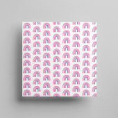 Rainbow Boy Baby shower Square Servet