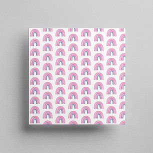 Rainbow Boy Baby shower Square Servet