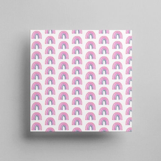 Rainbow Boy Baby shower Square Servet