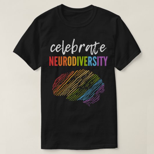 Rainbow Brain Celebrate Neurodiversity Pullover  (Design voorkant)