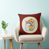 "Rainbow Brew" Kussen (Stoel)