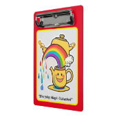 "Rainbow Brew" Mini Klembord (Angled2)