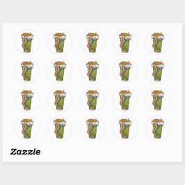 Rainbow Brew Ronde Sticker