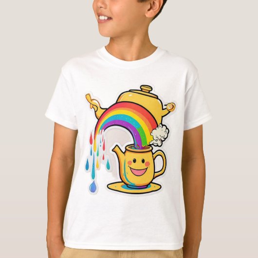 "Rainbow Brew" T-shirt (Voorkant)