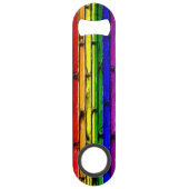 Rainbow Brick Bottle Open PRIDE Speed Flessenopener (Voorkant)