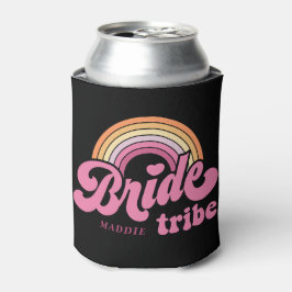 Rainbow Bride Tribe Retro Persoonlijke Koelbox Blikjeskoeler