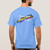 Rainbow Bridge Basic Donker T-shirt (Achterkant)