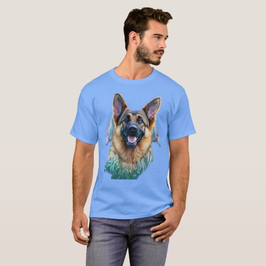Rainbow Bridge Basic Donker T-shirt (Voorkant volledig)