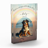 Rainbow Bridge-Beach Custom Pet Fotoblokken (Links)