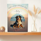 Rainbow Bridge-Beach Custom Pet Fotoblokken