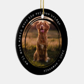 Rainbow Bridge Foto Pet Memorial Keramisch Ornament (Rechts)