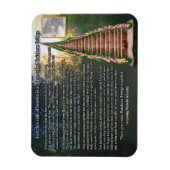 Rainbow Bridge  fotomagneet Magneet (Verticaal)