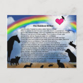 Rainbow Bridge-gedicht Briefkaart (Voorkant)