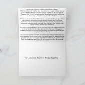 Rainbow Bridge-gedicht Kaart (Binnen)