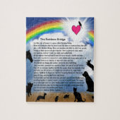Rainbow Bridge-gedicht Legpuzzel (Verticaal)